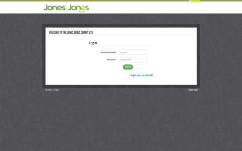 JJ Client Portal 